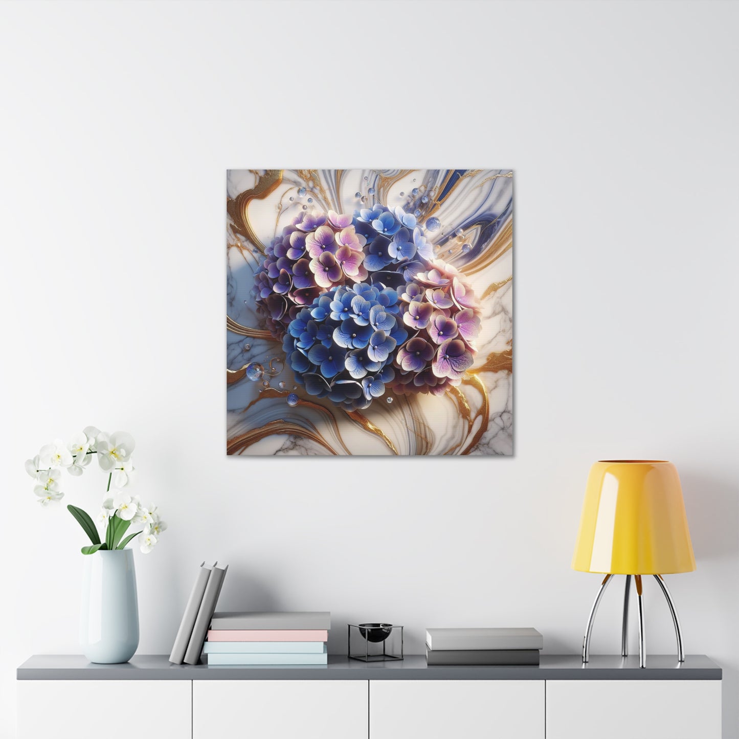 Canvas - Botanical Hydrangea Style 2
