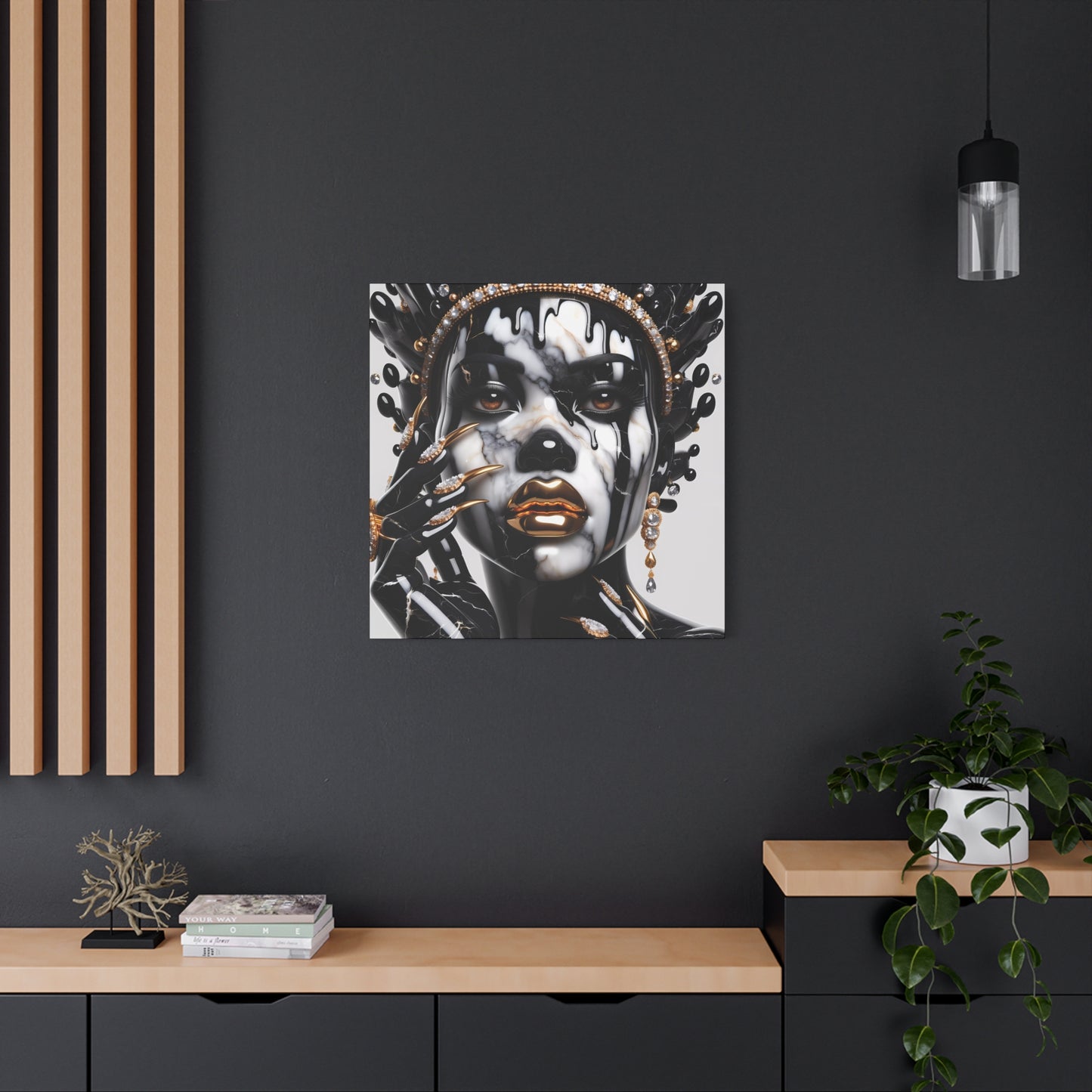 "Reign of Radiance" Canvas