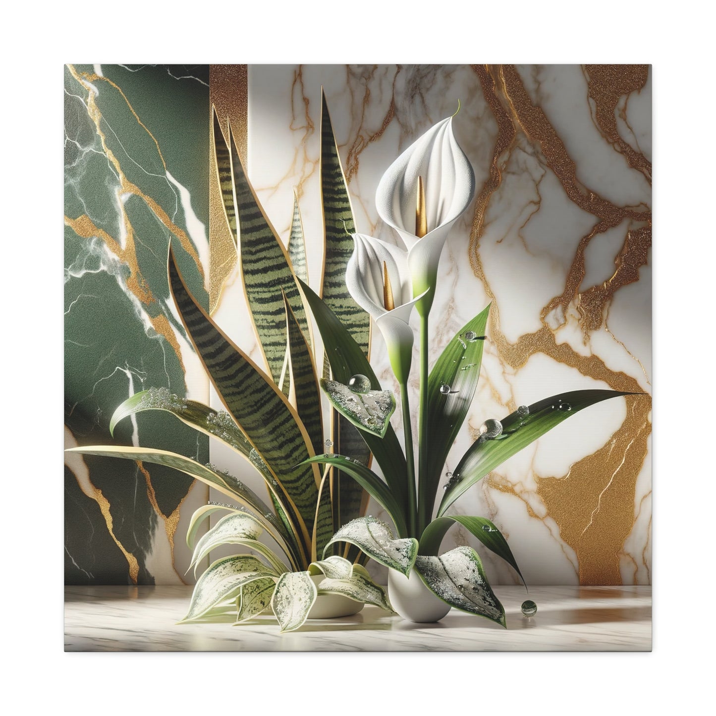 Canvas - Botanical Calla Lily Style 2