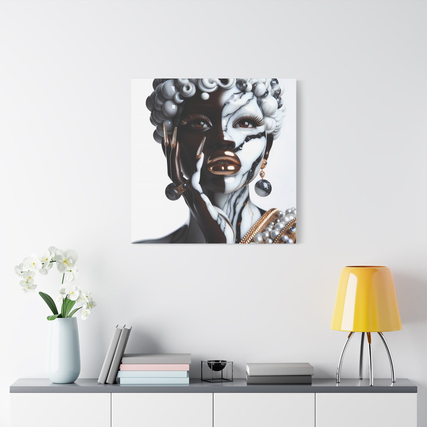 "Beauty in Marble" Canvas