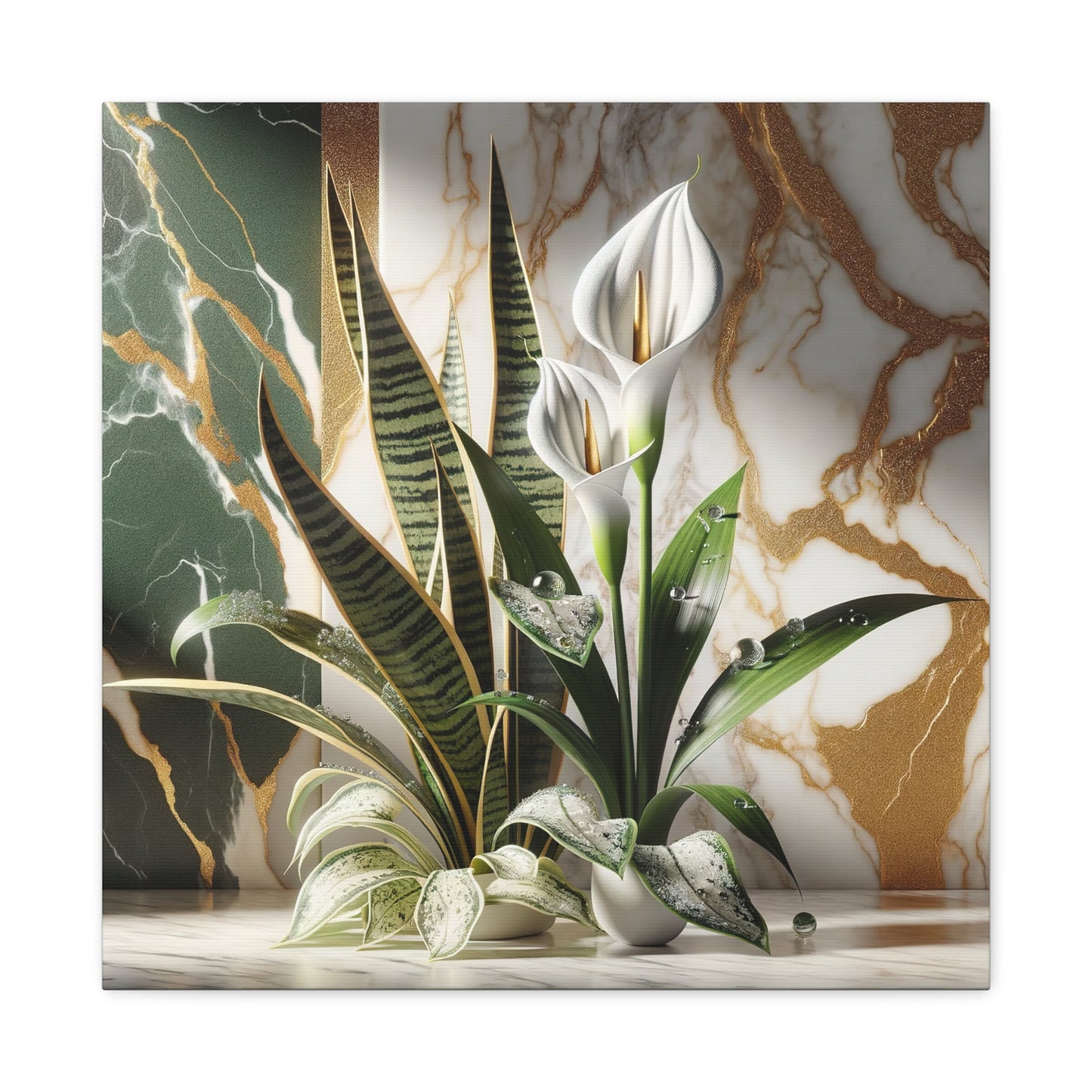 Canvas - Botanical Calla Lily Style 2
