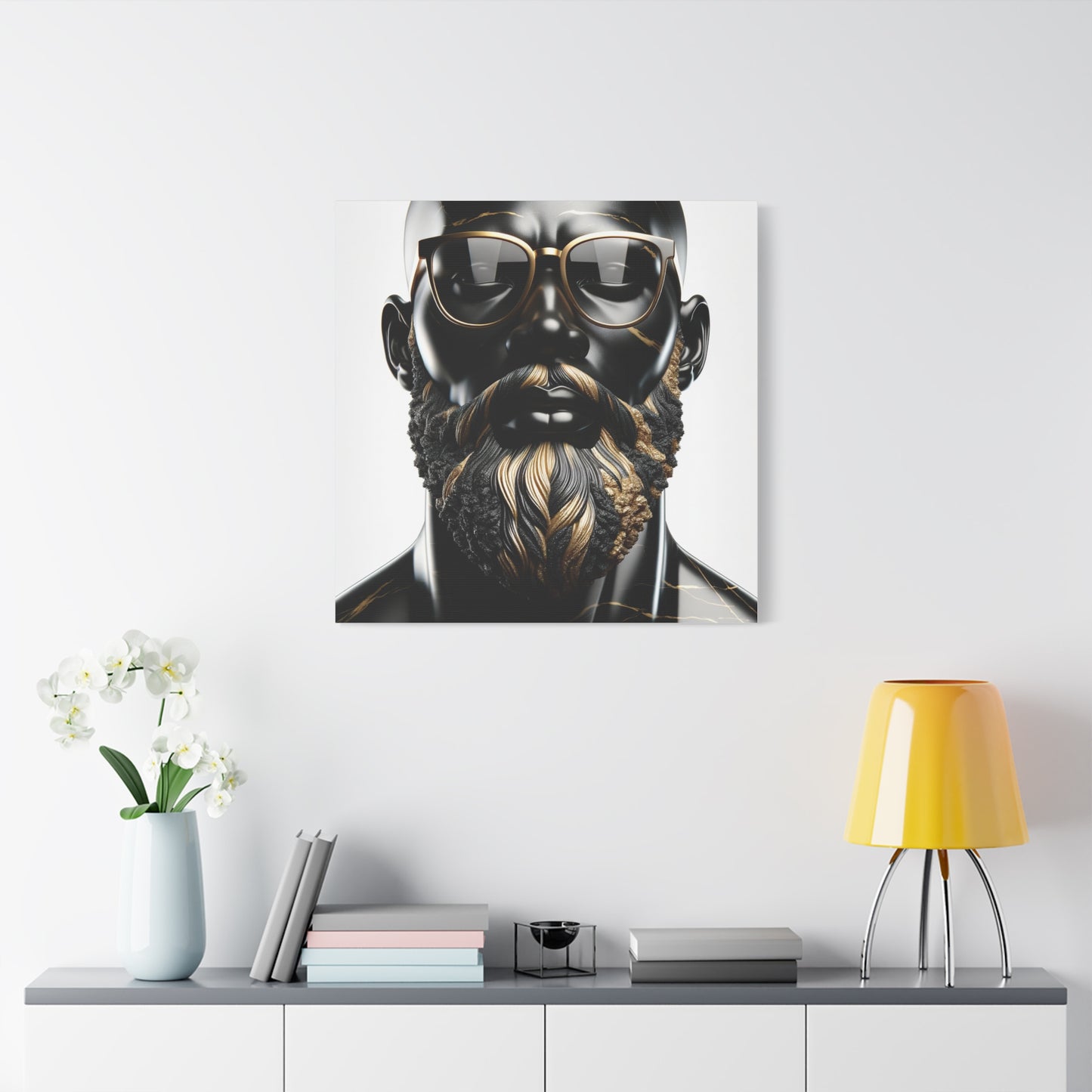 "Chiseled Champion" Canvas