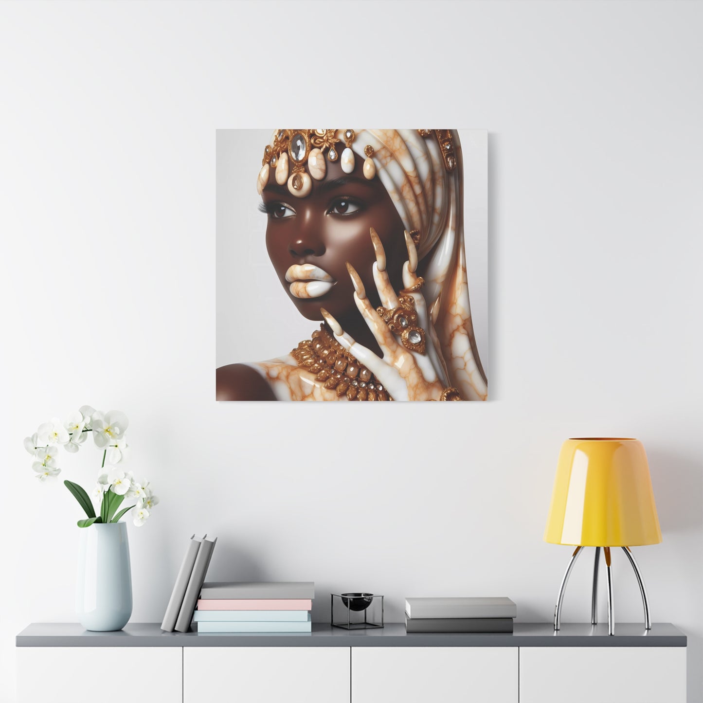 "The Marble Duchess" Canvas
