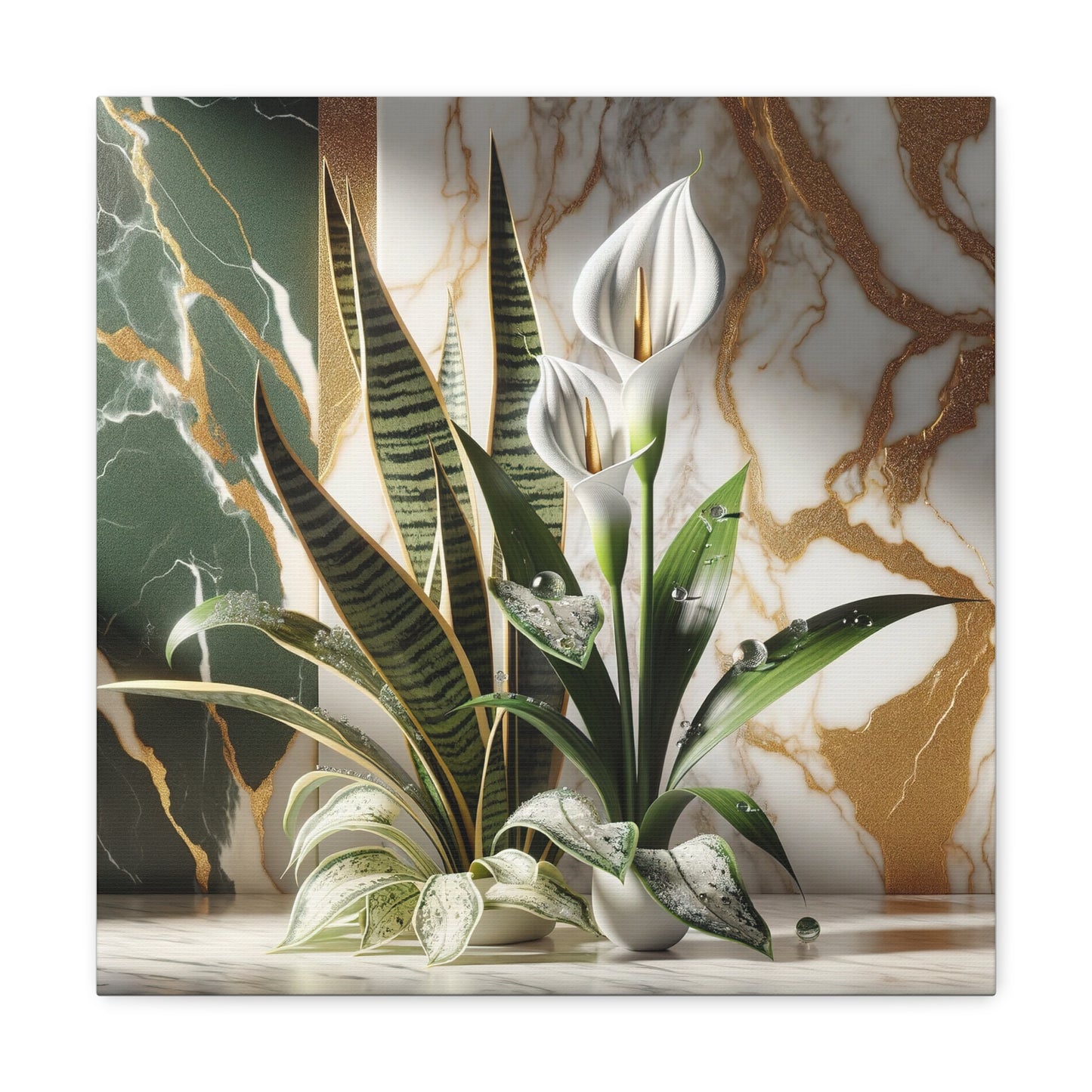 Canvas - Botanical Calla Lily Style 2