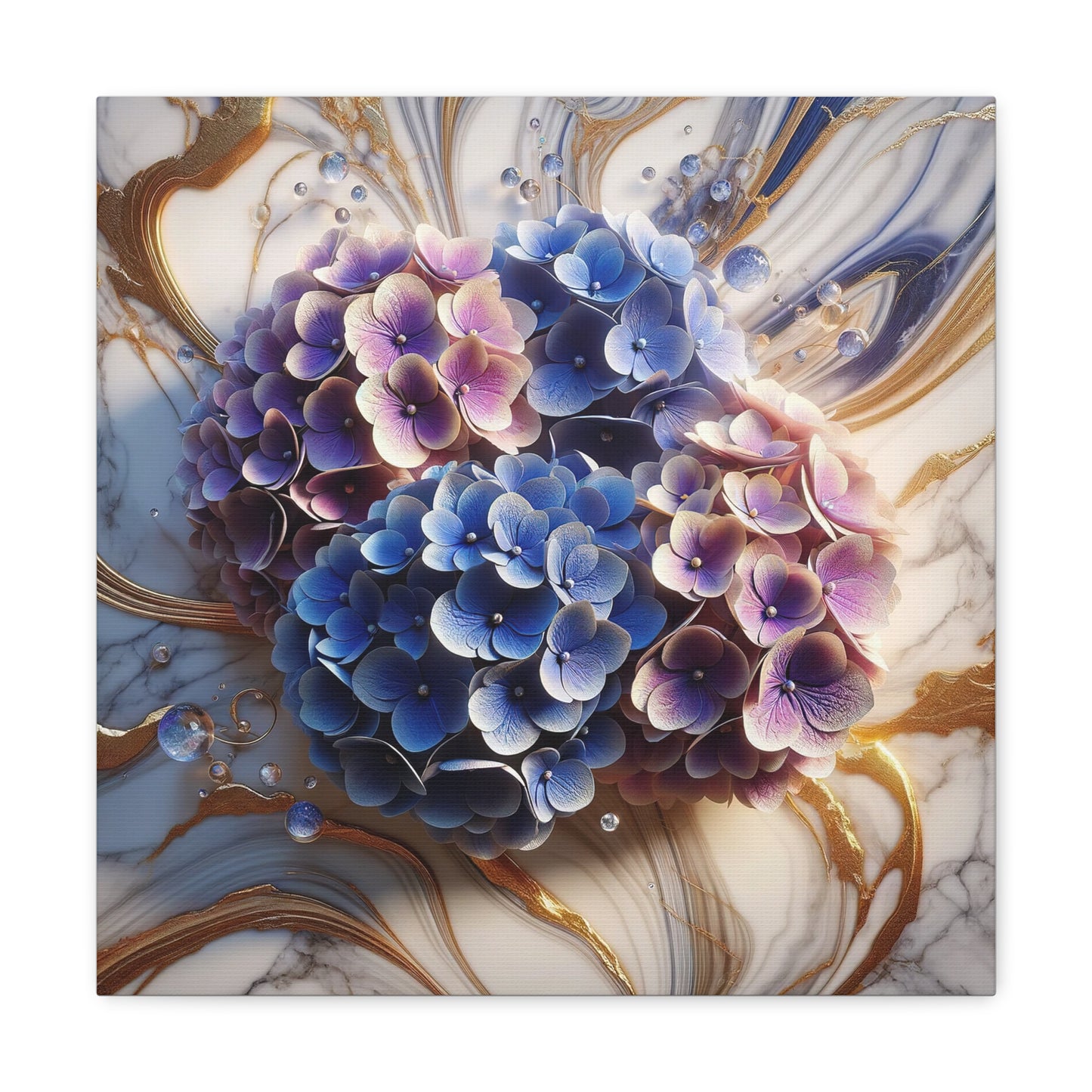Canvas - Botanical Hydrangea Style 2