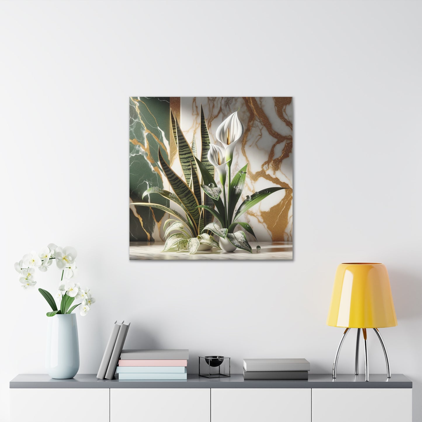 Canvas - Botanical Calla Lily Style 2