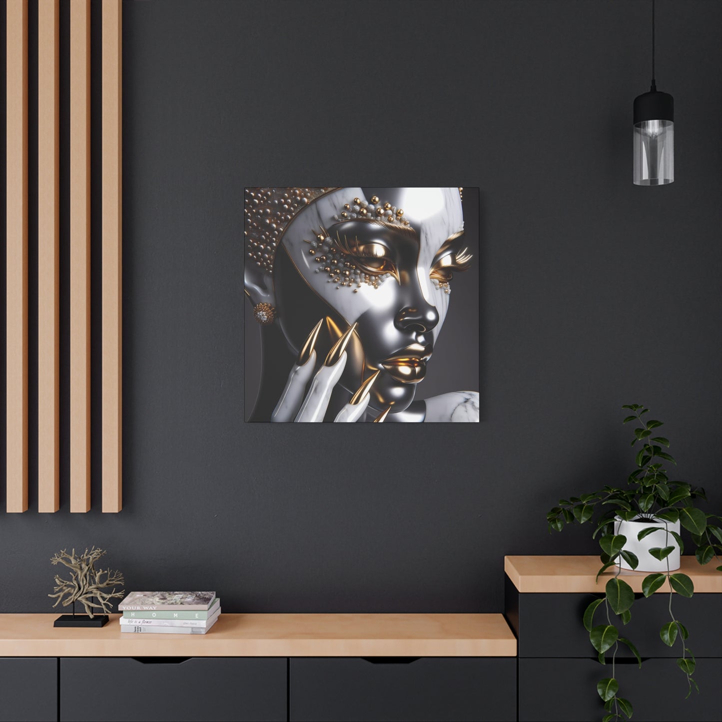 "Empress of Elegance" Canvas