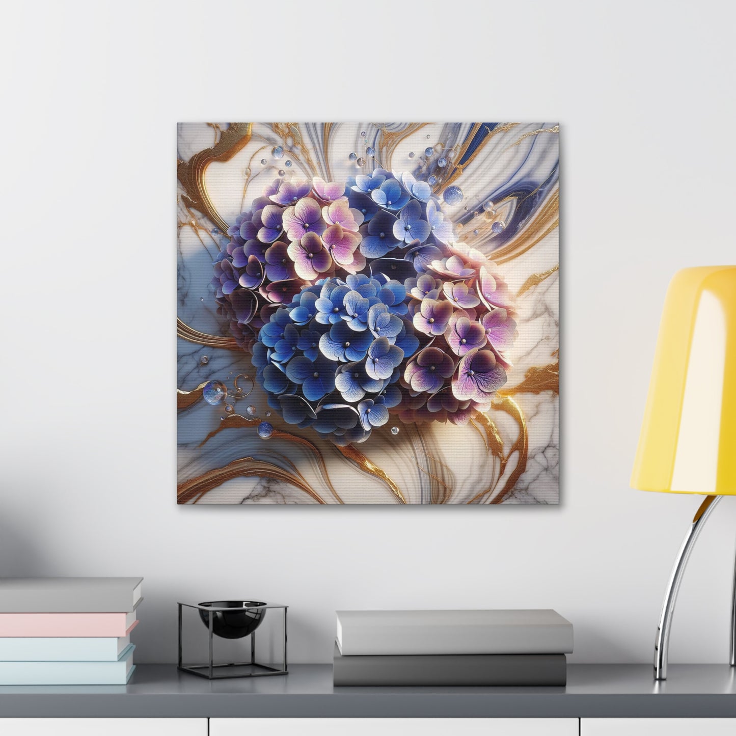 Canvas - Botanical Hydrangea Style 2