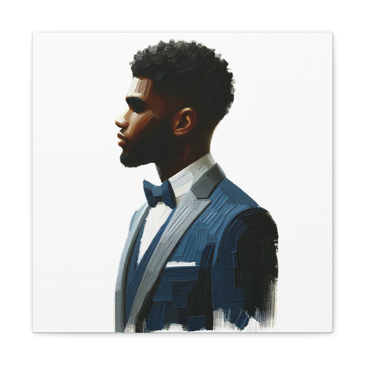 "The Dapper Groom" Canvas