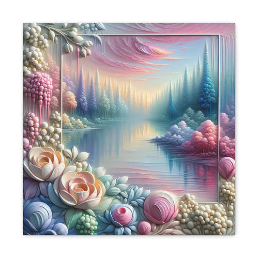"Whimsical Woodland" Canvas
