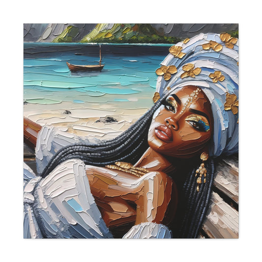 "Paradise's Muse" Canvas