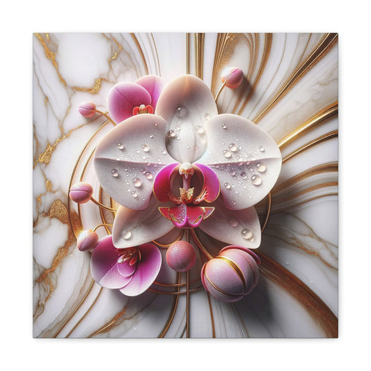 Canvas - Botanical Orchid Style 1
