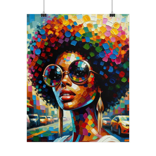 "Kaleidoscope Crown" (Print Size: 16x20)