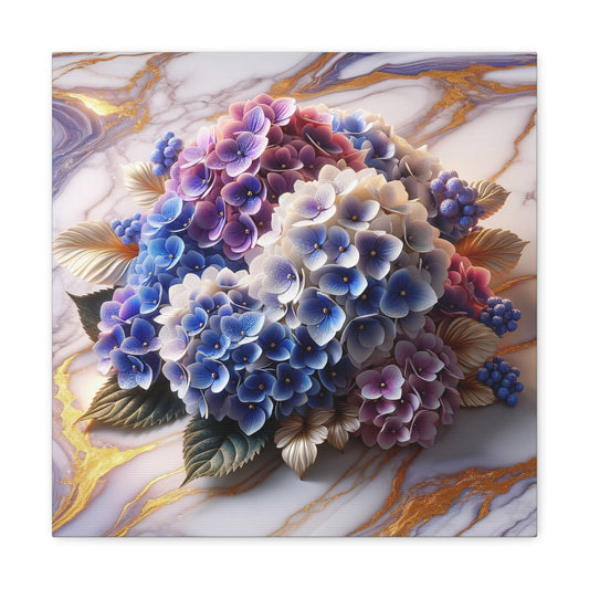 Canvas - Botanical Hydrangea Style 1