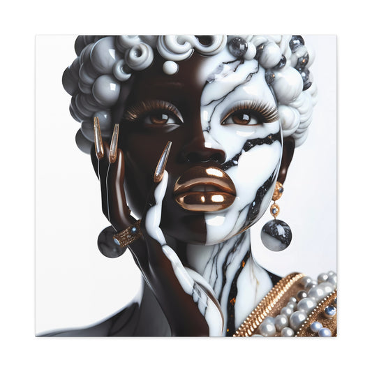 "Beauty in Marble" Canvas