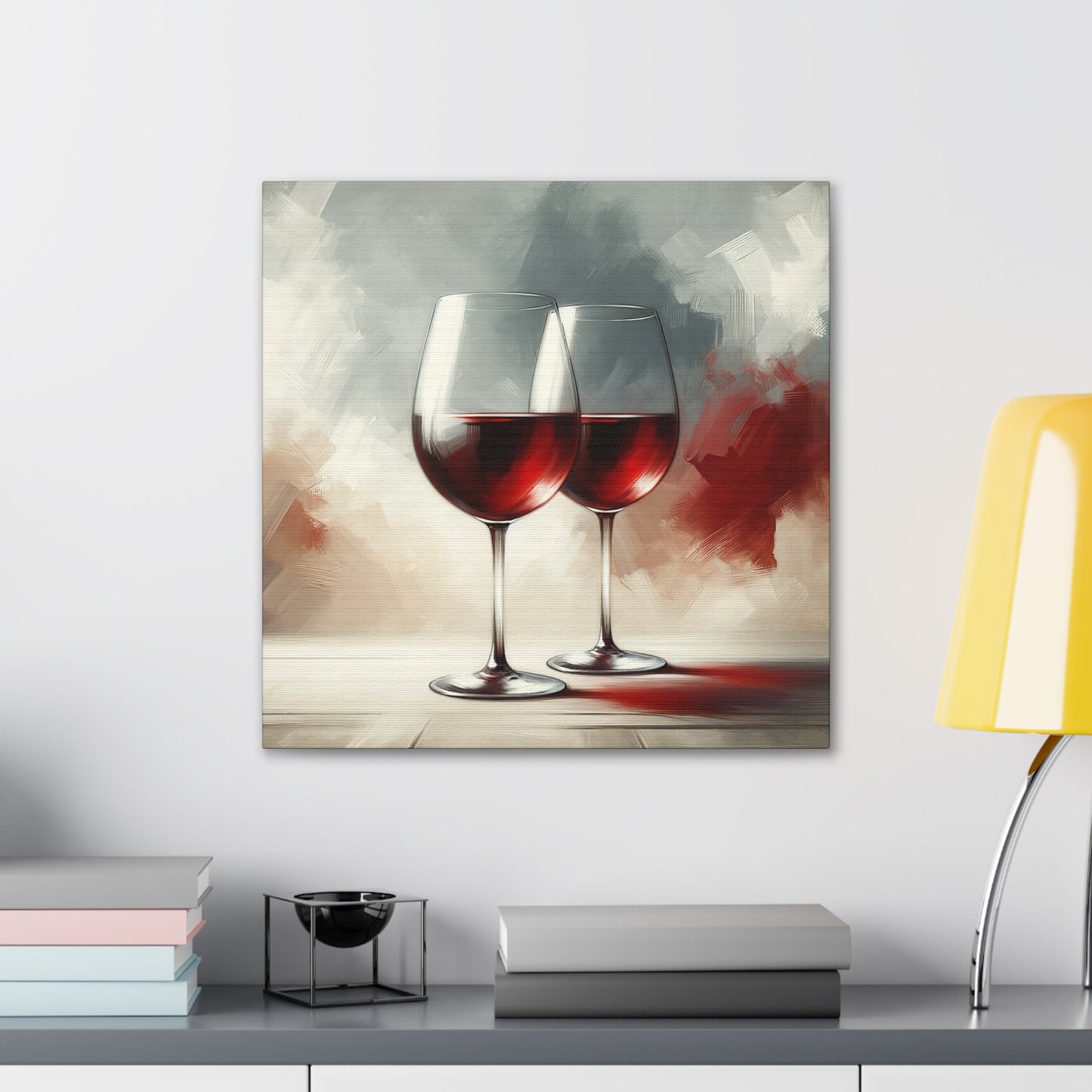 "Toasting to Romance" Canvas