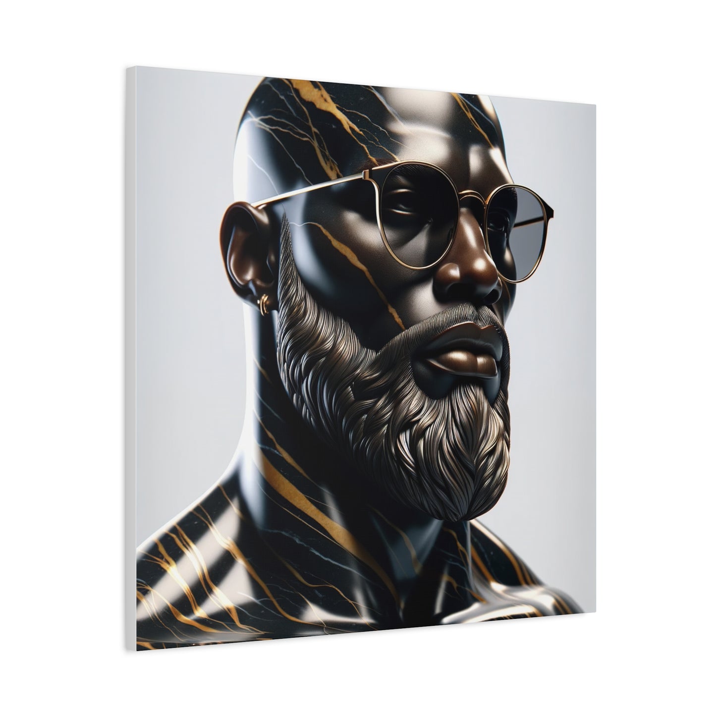 "Solid Man of Stone" Canvas