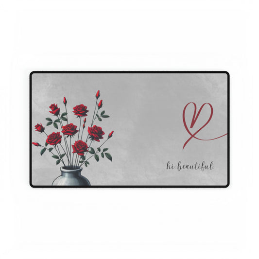 "Hi Beautiful" S2 Desk Mat