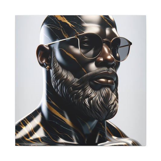 "Solid Man of Stone" Canvas