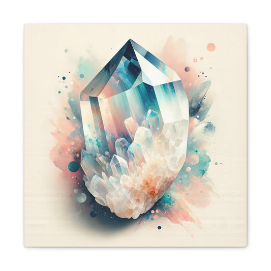 "Cotton Candy Tourmaline" - Canvas 1 of 2