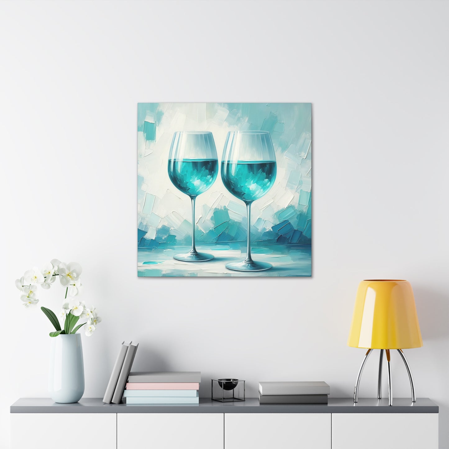 "Toasting To Forever" Canvas