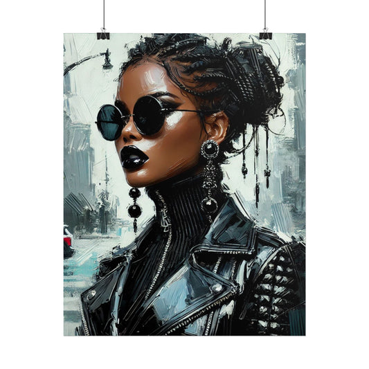 "Black Leather Royals" (Print Size: 16x20)