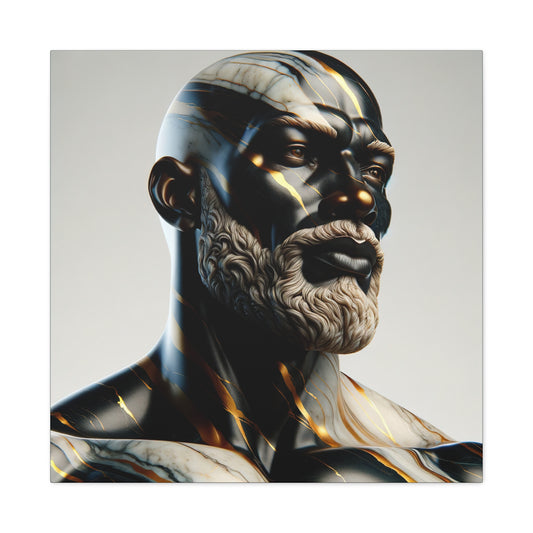 "The Marble Gladiator" Canvas