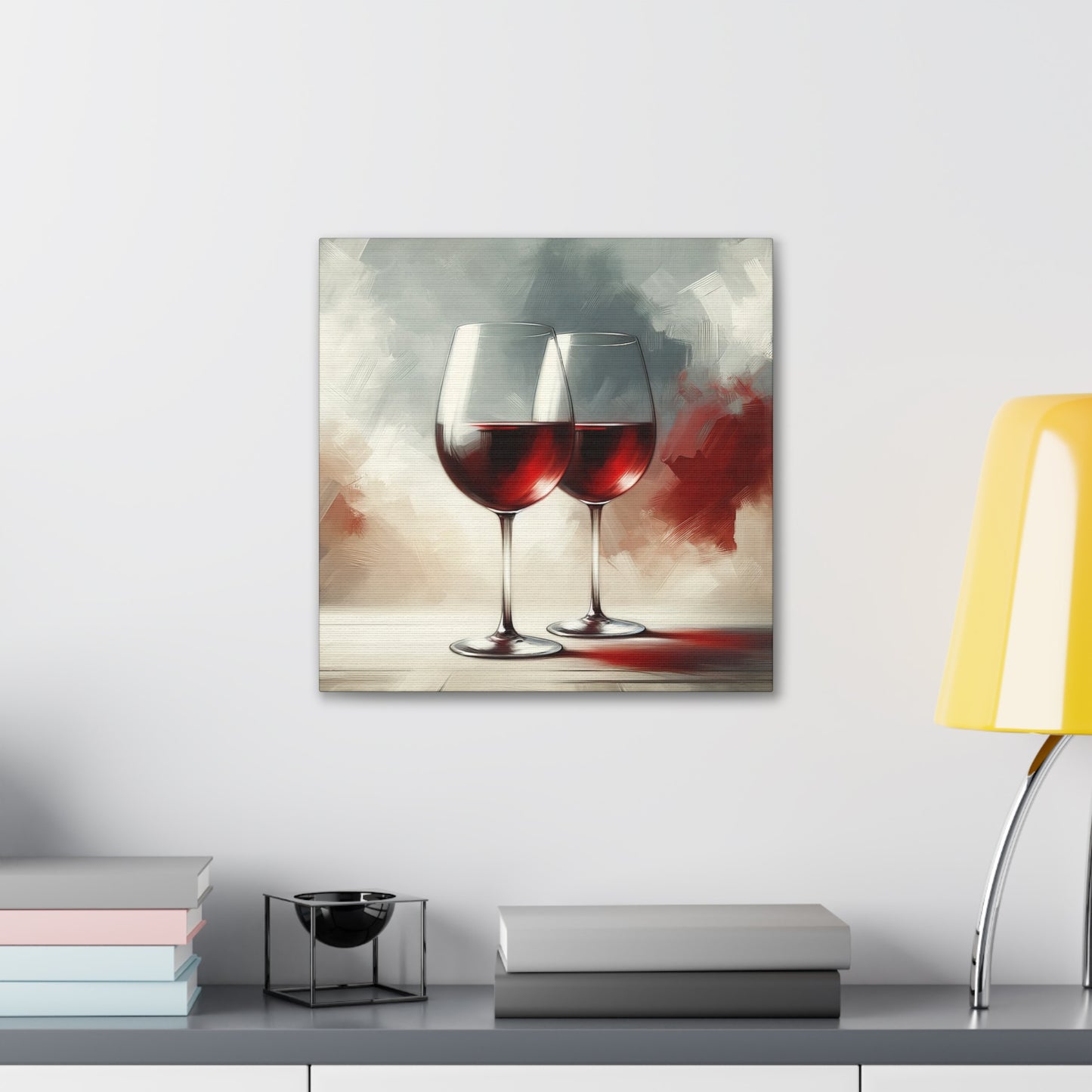 "Toasting to Romance" Canvas