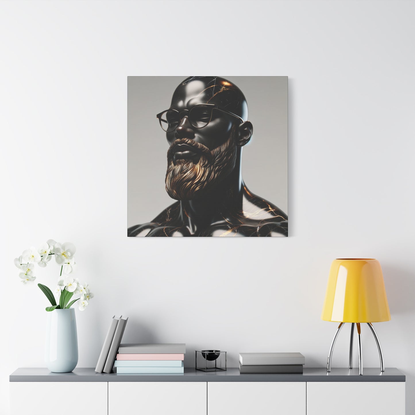 "The Marble Scholar" Canvas