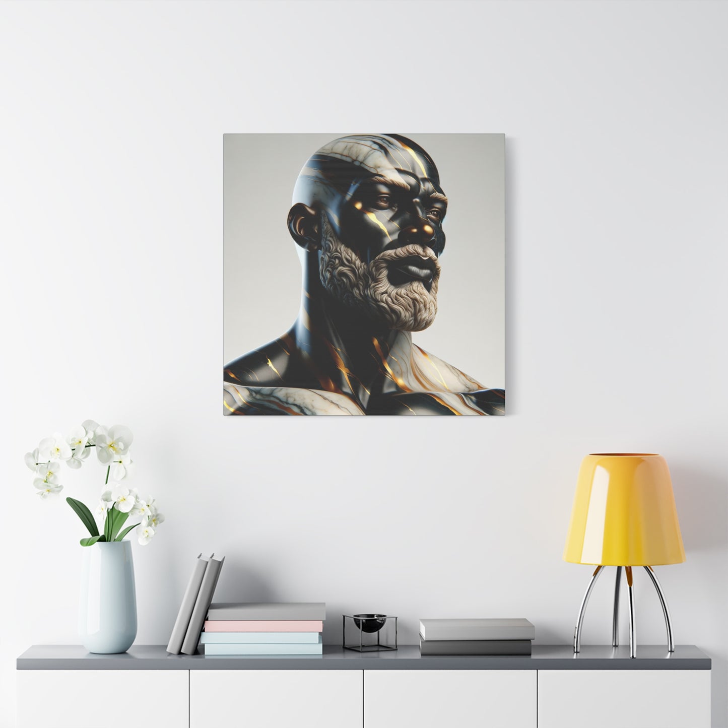 "The Marble Gladiator" Canvas