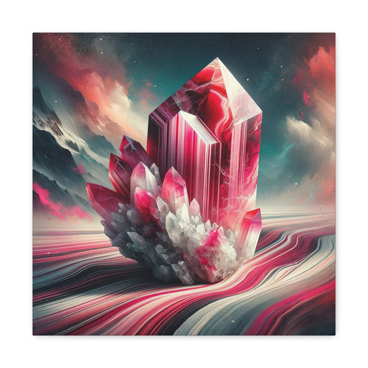 "Red Jasper Dreams" - Canvas