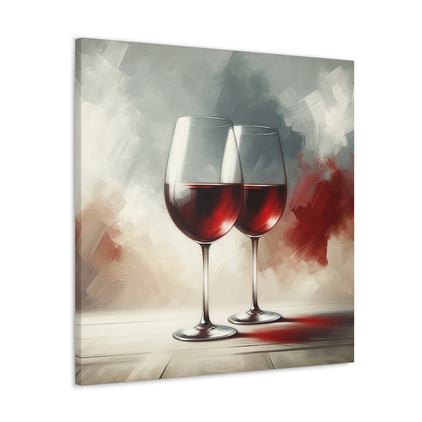 "Toasting to Romance" Canvas