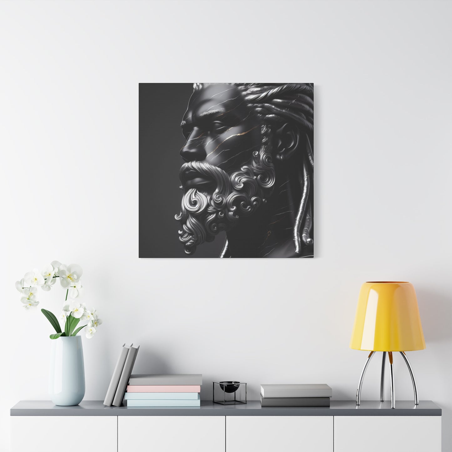 "The Marble Knight" Canvas