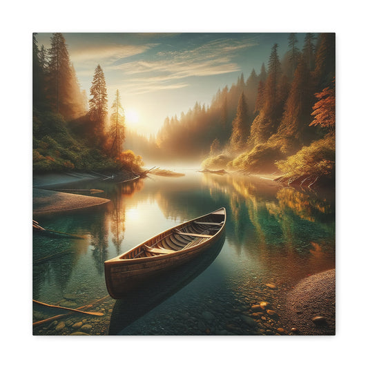 "At Rest in The Enchanted Grove" Canvas