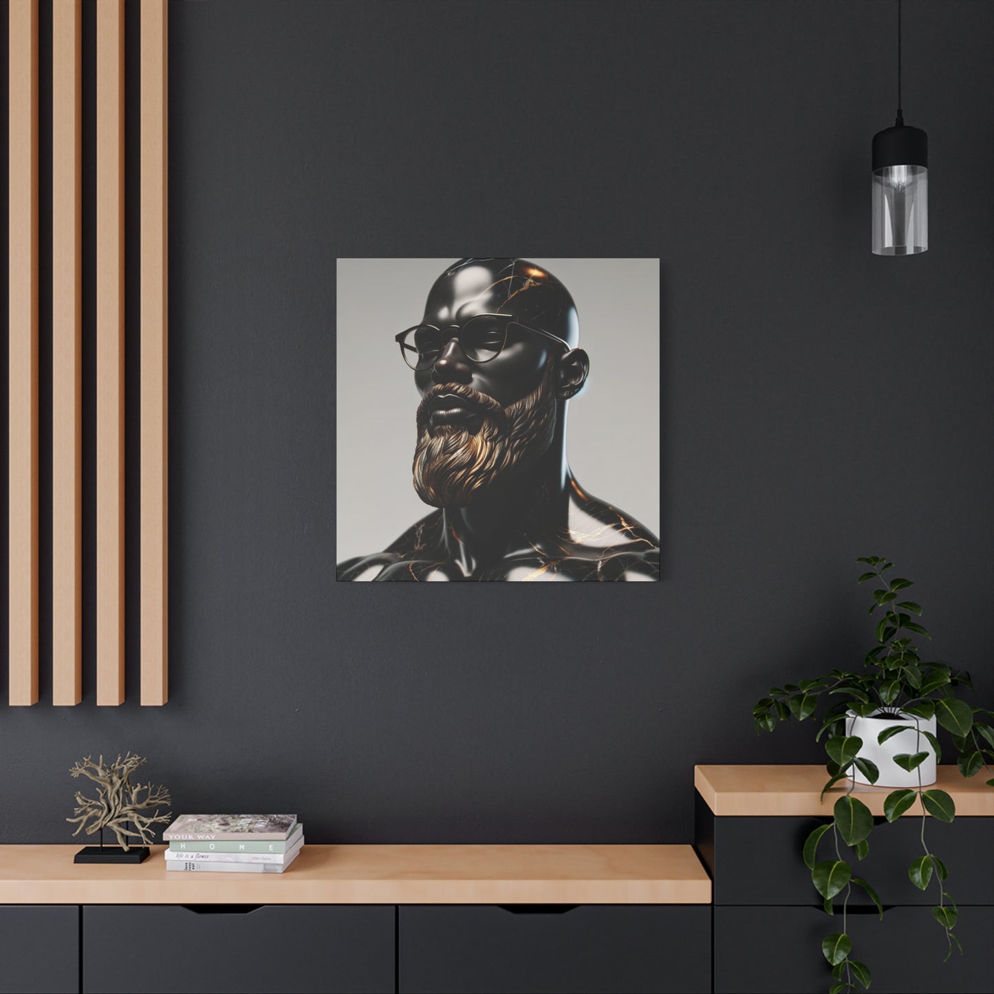 "The Marble Scholar" Canvas